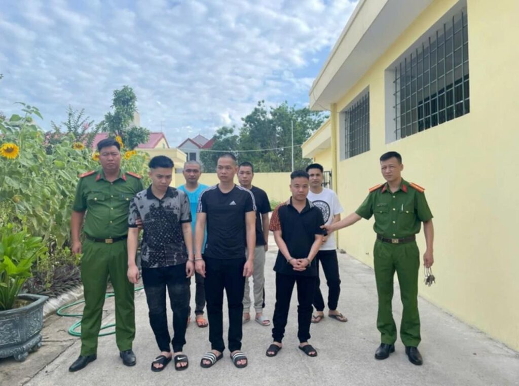 建黄网为网赌引流,一伙越南人被抓!
