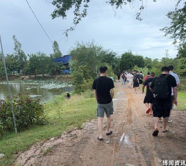 突发事件:今日柬埔寨大扫荡,幸运园区被冲,所以狗推集体跑路冲园区