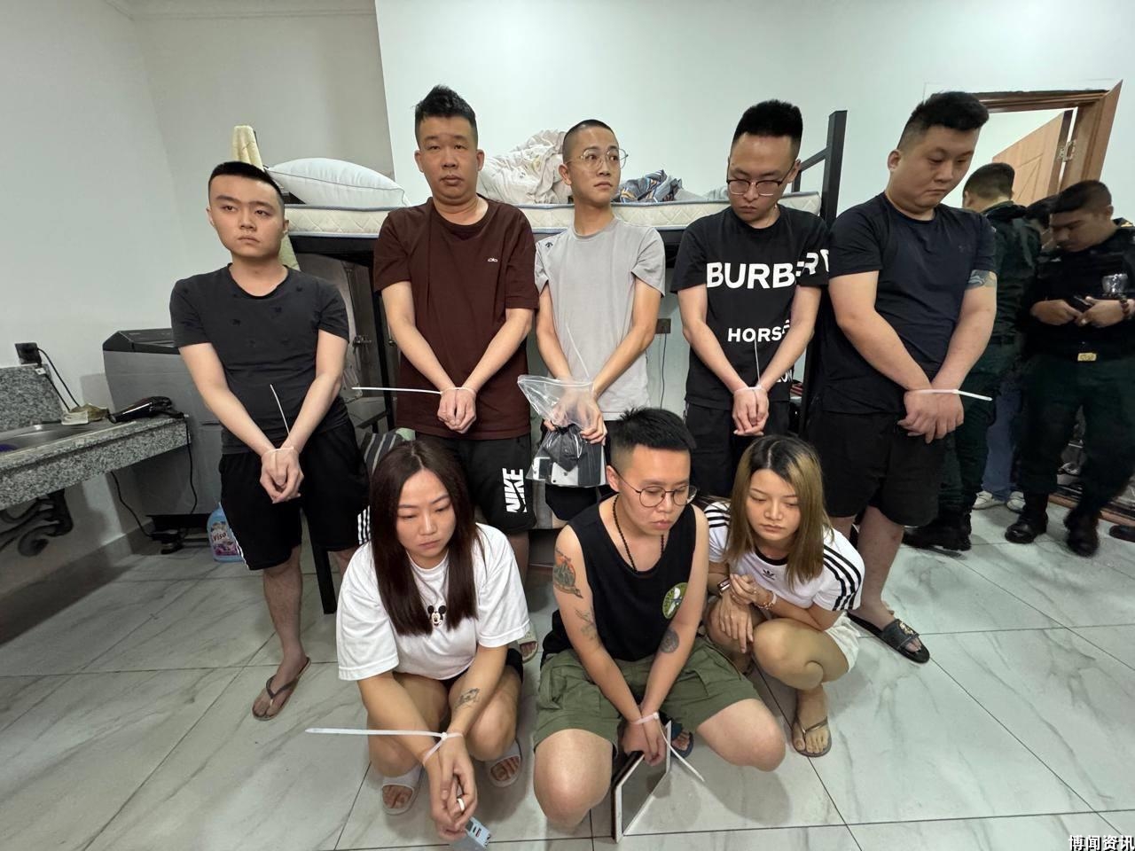 金边再突袭2处窝点！100人被抓！
